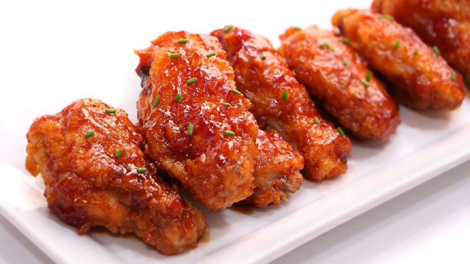 alitas de pollo agridulces